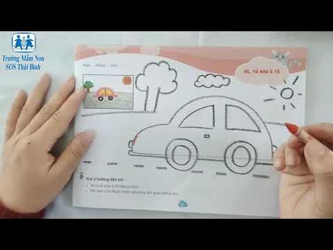 Giáo án vẽ tô màu ô tô cho trẻ 4-5 tuổi