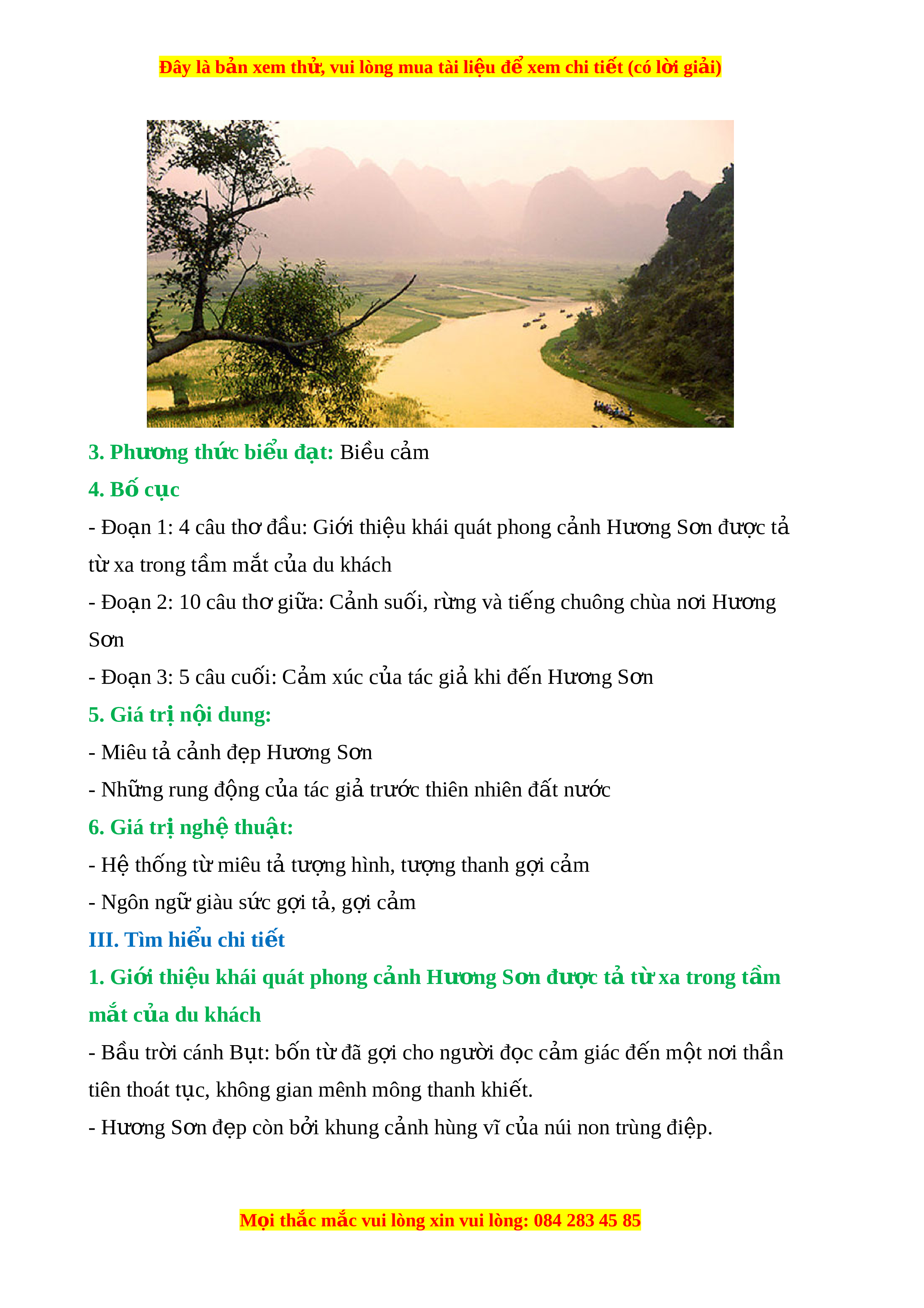 Giao cảm với thiên nhiên là gì?