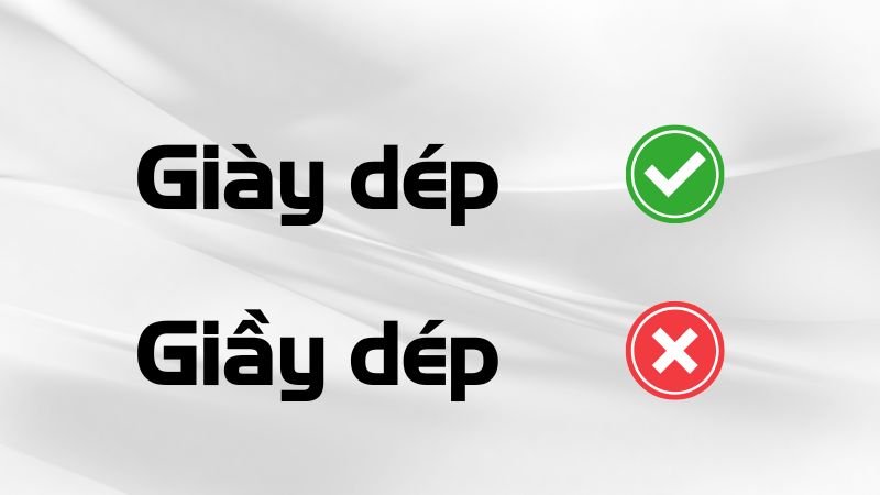 Giày dép hay giầy dép?