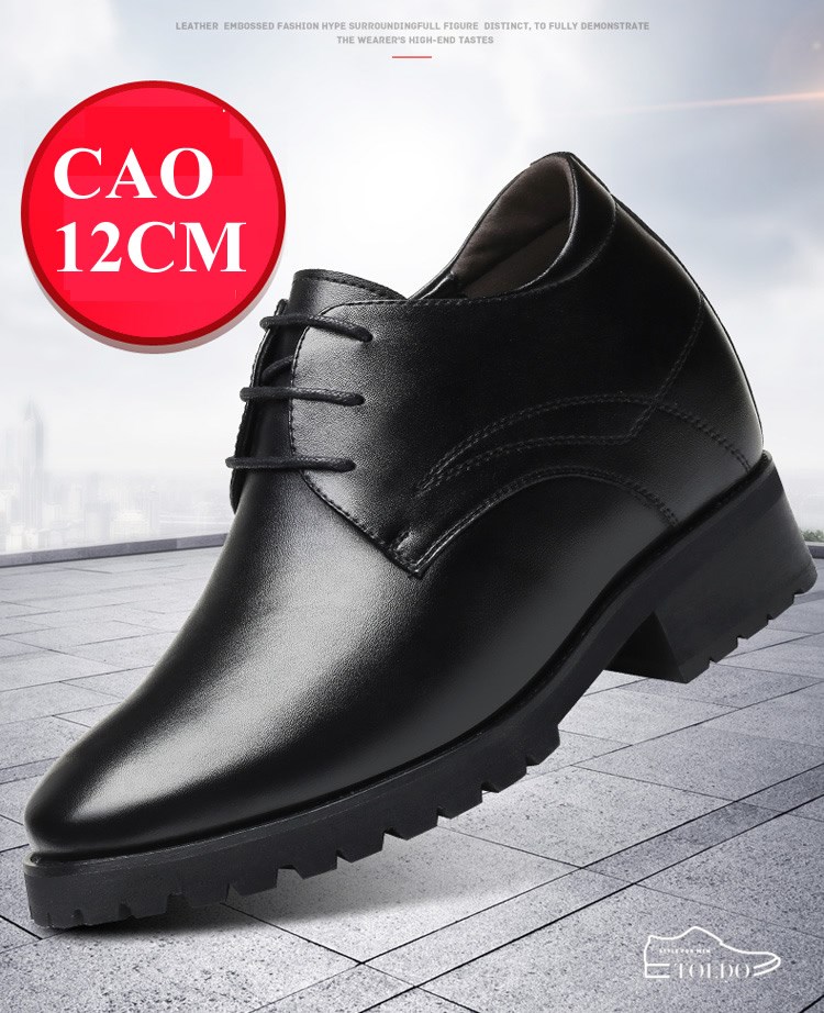 Giày Tăng Chiều Cao 12cm Cho Nam: Tự Tin Vươn Cao