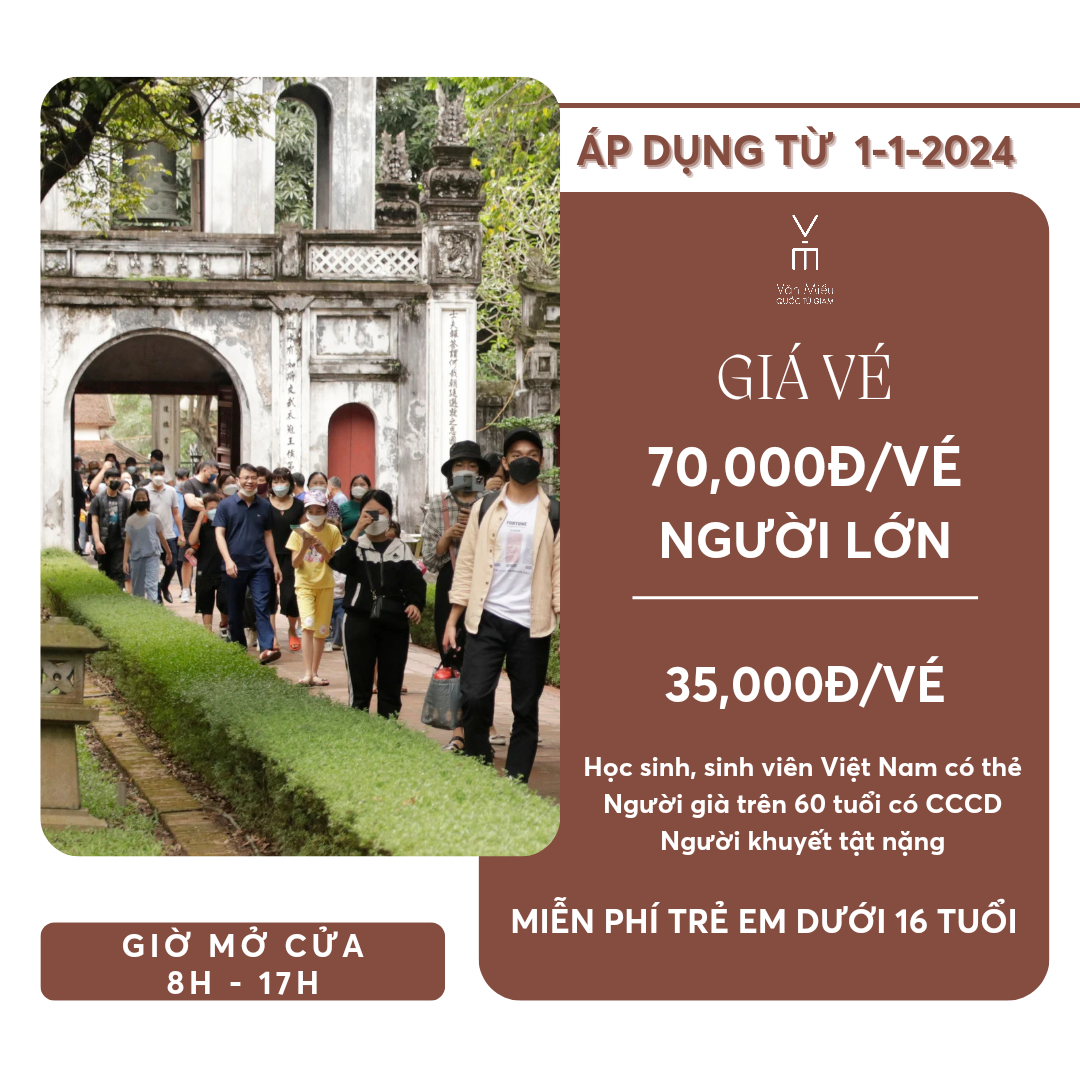 Giờ Mở Cửa Văn Miếu