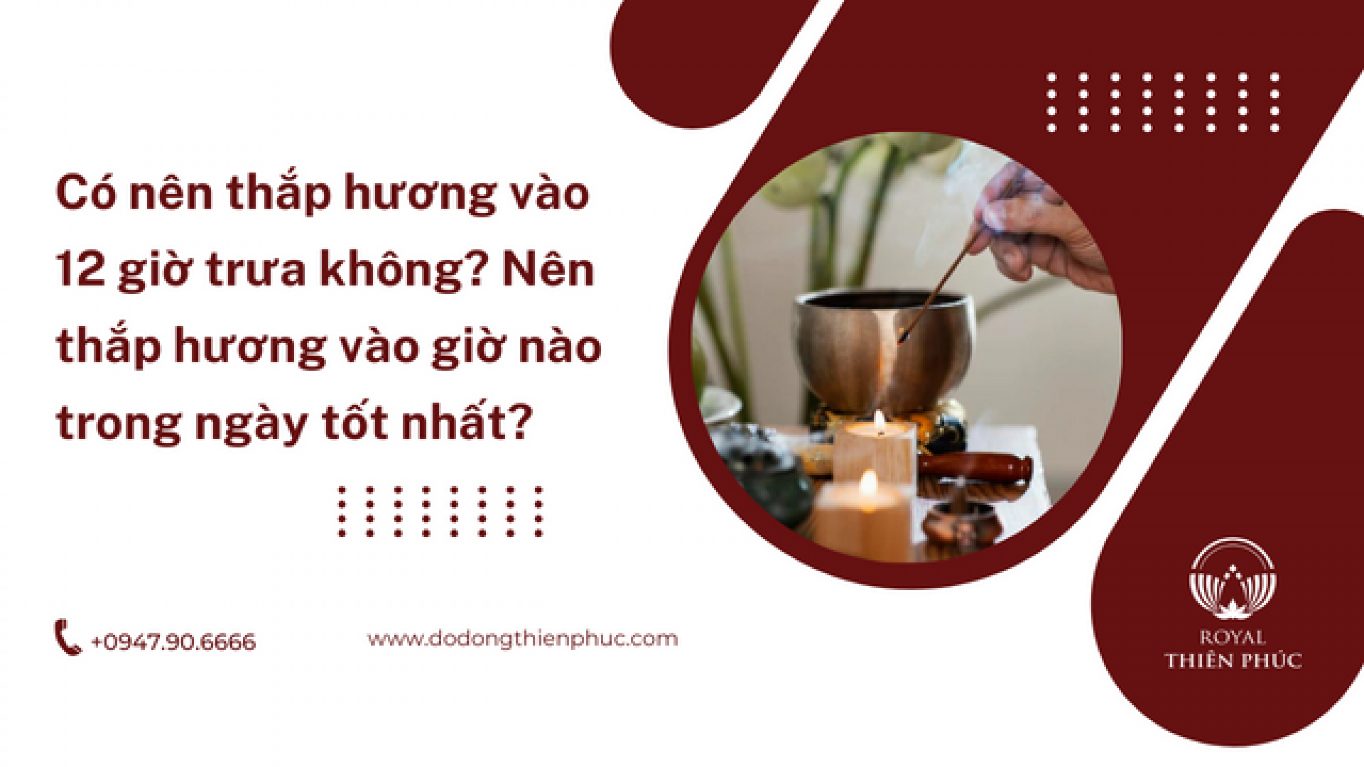 Có Nên Thắp Hương Vào 12 Giờ Trưa Không? Gallery 1