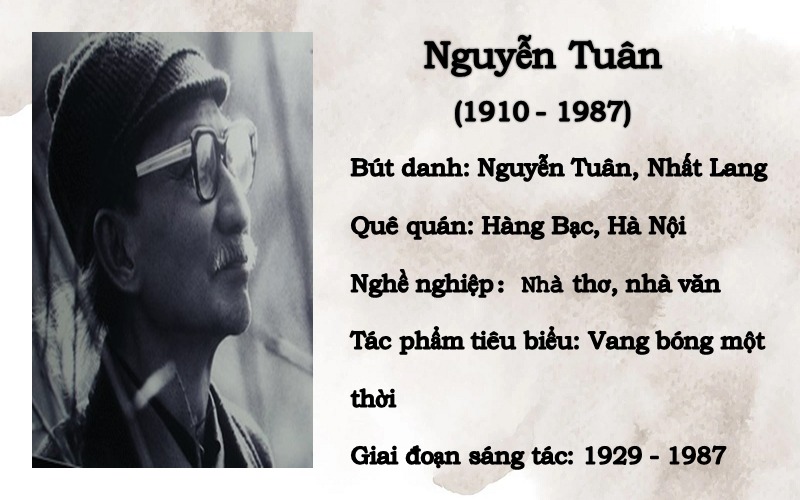 Giới thiệu tác giả - tác phẩm Nguyễn Tuân