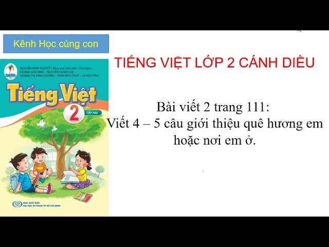 Giới thiệu về quê hương em lớp 2