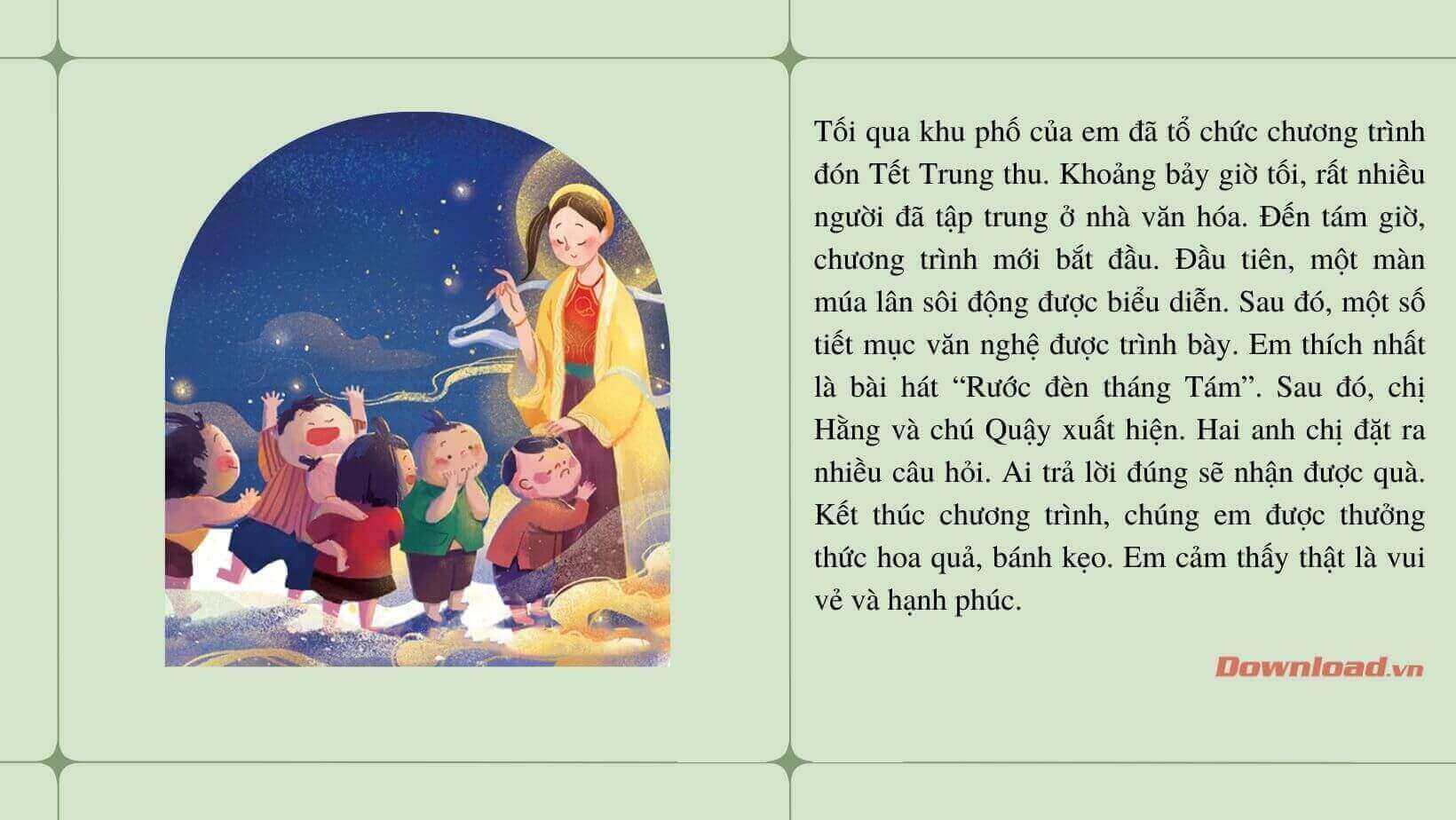 Giớ thiệu về Tết Trung Thu