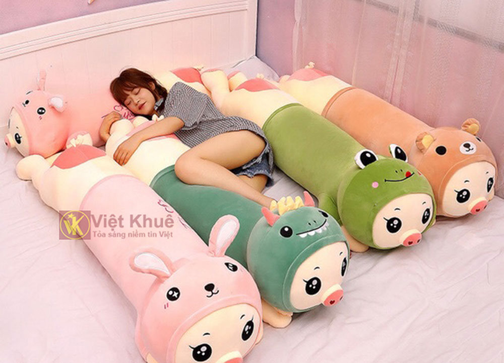 Gối ôm hình thú cho người lớn: Sự lựa chọn hoàn hảo cho giấc ngủ ngon và không gian sống đáng yêu