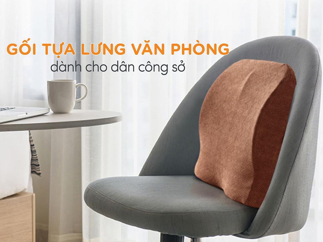 Gối Tựa Lưng Văn Phòng: Giải Pháp Cho Lưng Khỏe, Năng Suất Làm Việc Cao