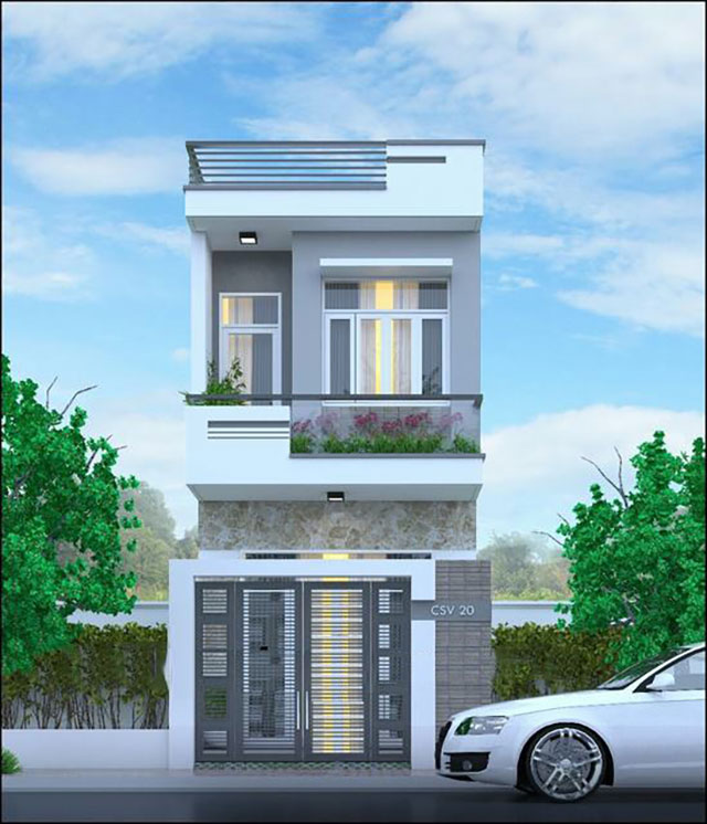 Mẫu nhà 2 tầng rộng 4m dài 20m: Giải pháp tối ưu cho diện tích đất hẹp Gallery 2