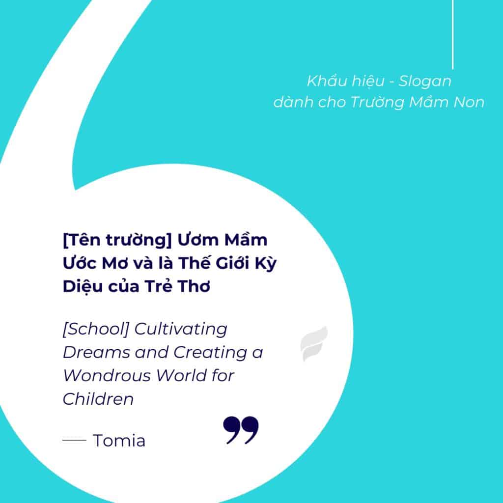 Slogan Mầm Non Hay và Ý Nghĩa Gallery 2