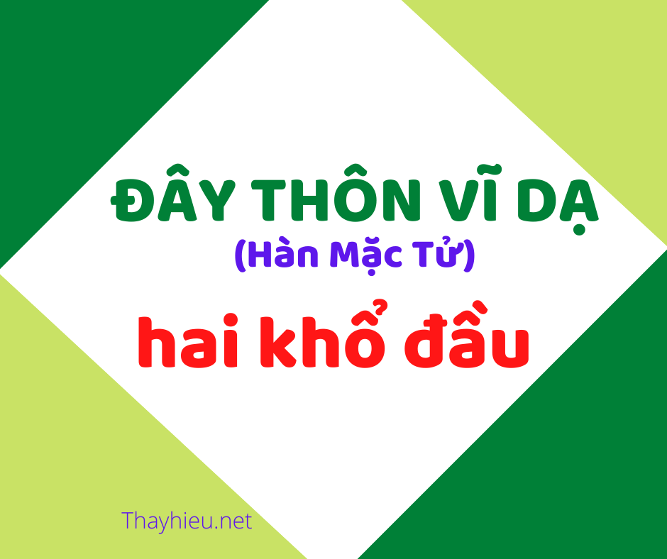 Hai Khổ Đầu Đây Thôn Vĩ Dạ Gallery 2