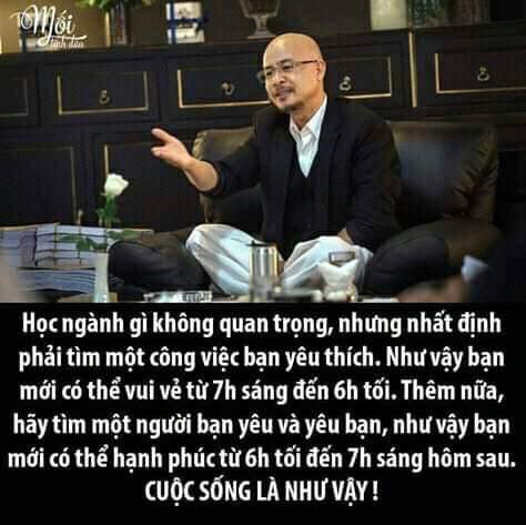 Hạnh phúc là được làm công việc mình yêu thích