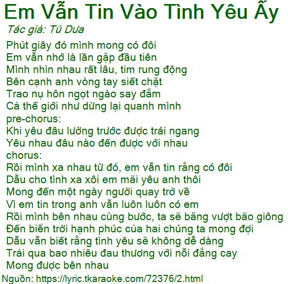 Hạnh phúc một ngày sẽ đến, anh vẫn tin vào