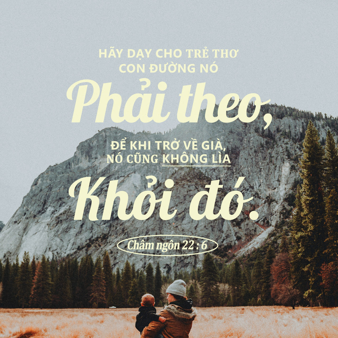 Hãy Dạy Cho Trẻ Thơ Con Đường Nó Phải Theo