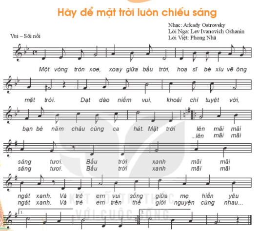 Hãy Để Mặt Trời Luôn Chiếu Sáng Lớp 6