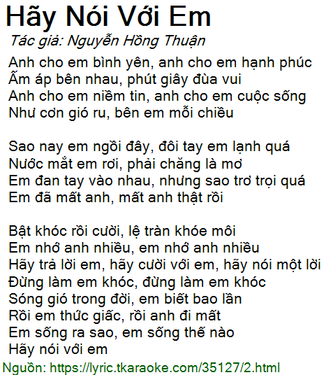 Hãy Nói Với Em Gallery 2