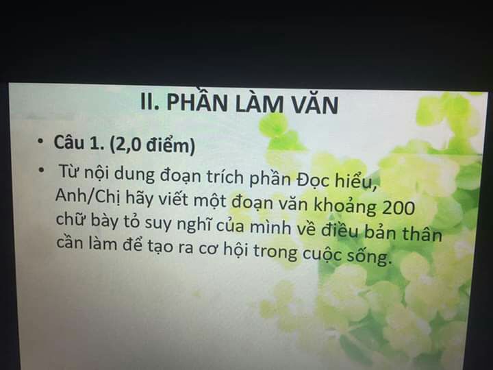 Tự tạo ra cơ hội trong cuộc sống