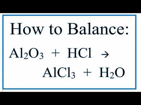Phản ứng giữa HCl và Al2O3