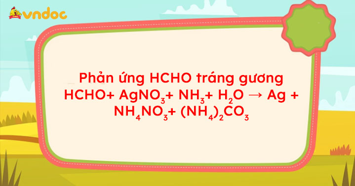 HCOOC2H5 + AgNO3 + NH3: Phản ứng tráng gương của ethyl formate