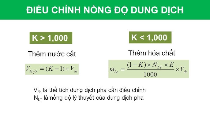 Hệ số hiệu chỉnh K là gì?