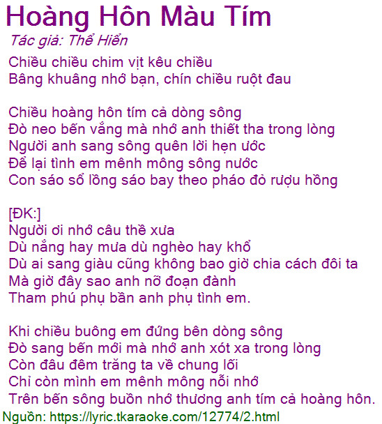 Chiều Hoàng Hôn Tím Cả Dòng Sông Gallery 1