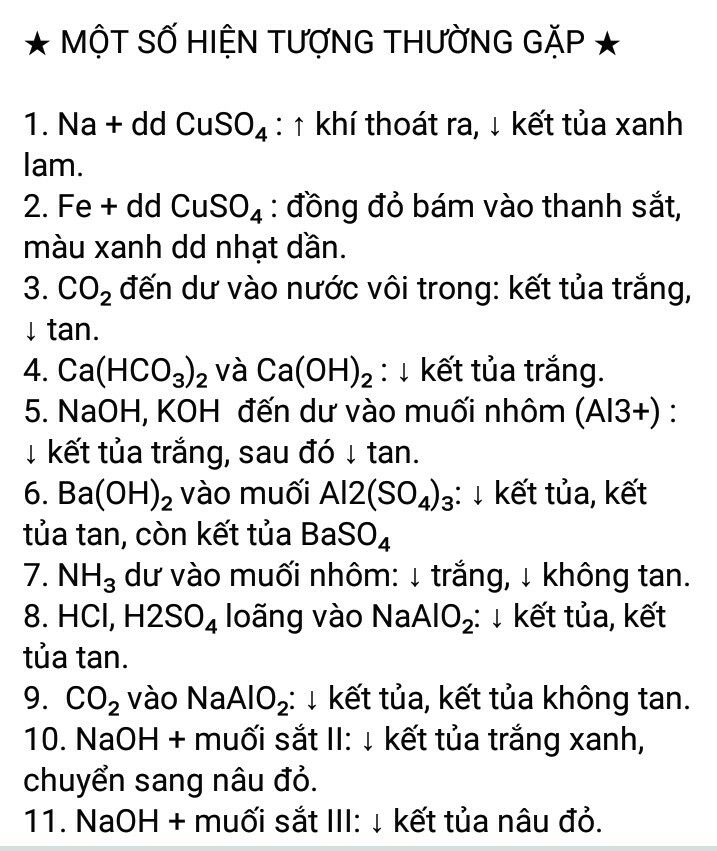 Hiện tượng hóa học là gì?