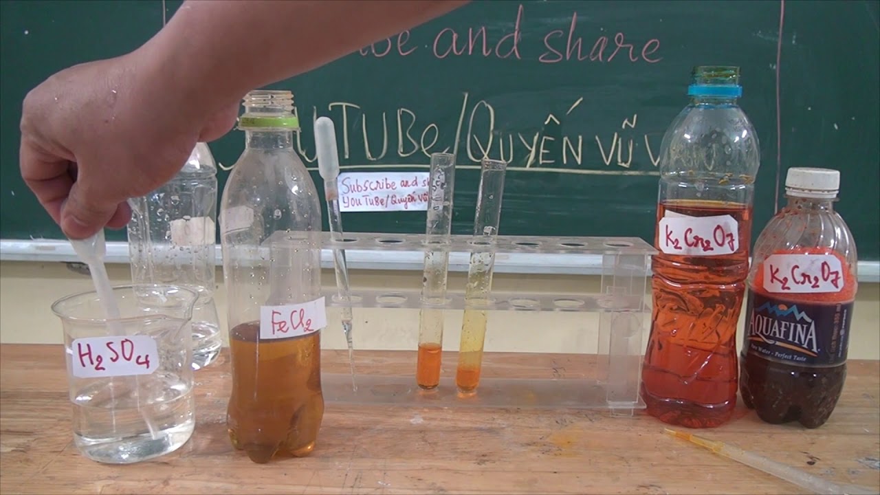 Phản ứng FeSO4 + K2Cr2O7 + H2SO4 Gallery 2