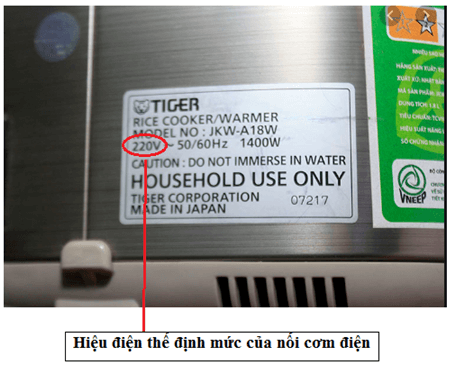 Hiệu Điện Thế Định Mức Là Gì?