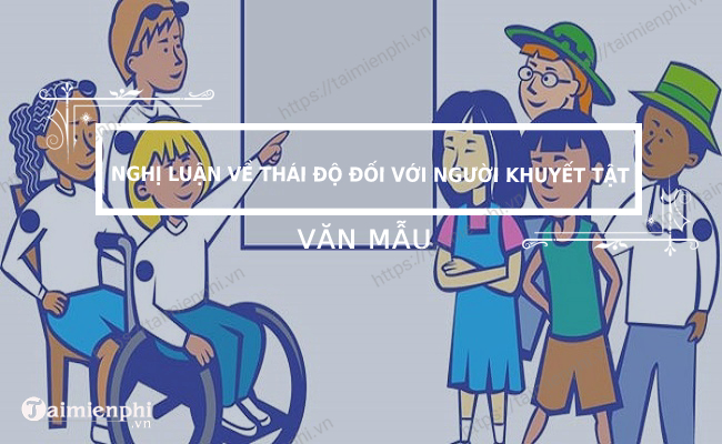 Thái độ đúng đắn với người khuyết tật lớp 6 Gallery 1