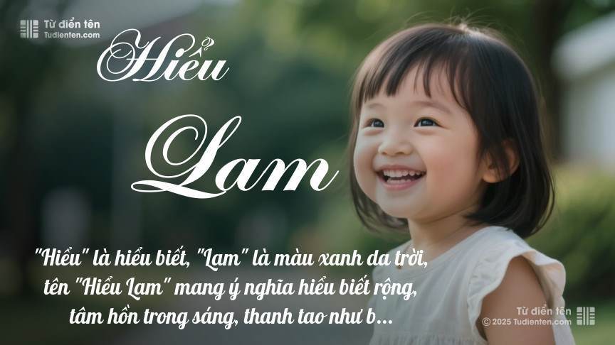 Hiểu Lam nghĩa là gì?