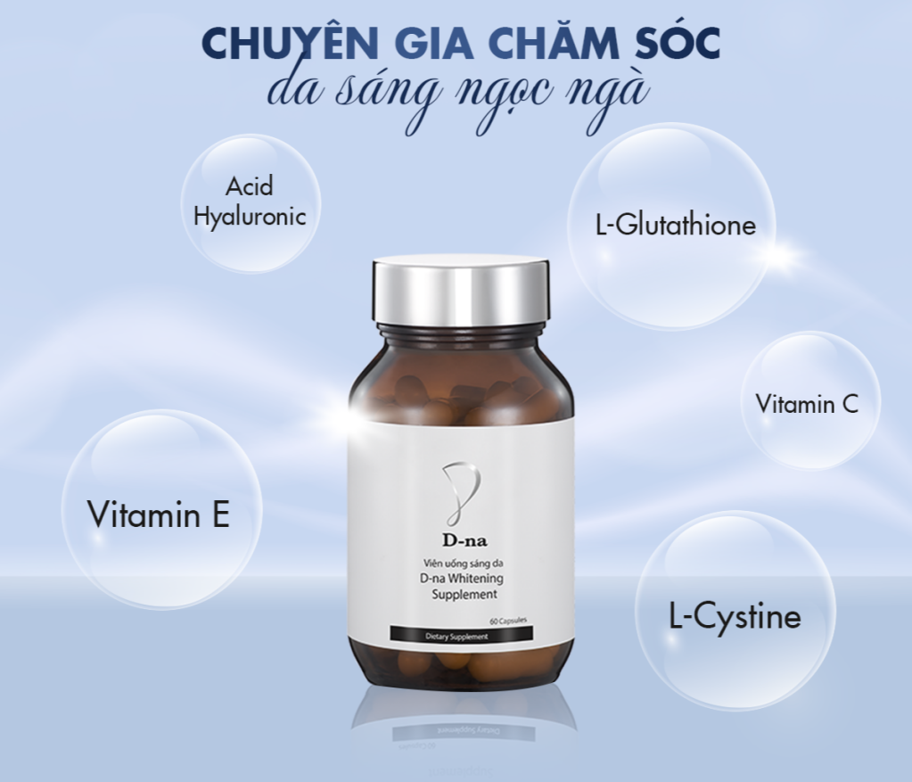 Viên Uống Trắng Da DNA: Bí Quyết Cho Làn Da Trắng Sáng, Khỏe Mạnh Gallery 1