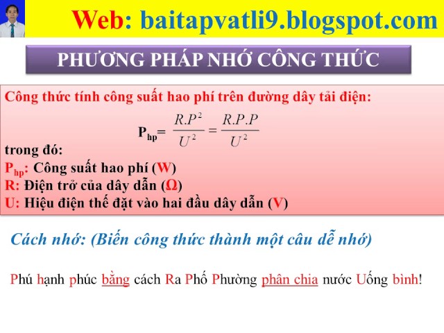 Công thức tính công suất hao phí Gallery 1