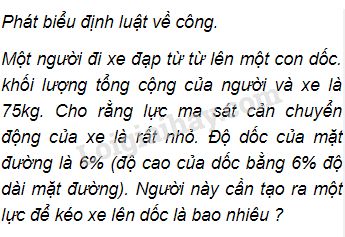 Phát Biểu Định Luật Về Công Gallery 1