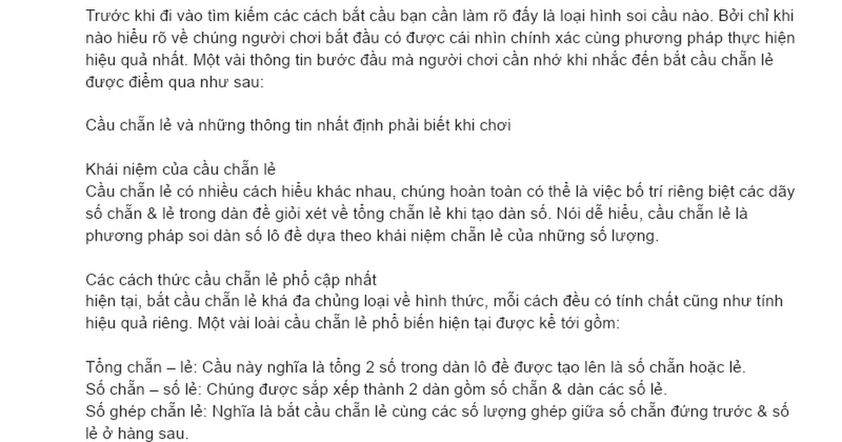 Chẵn lẻ có bao nhiêu con? Gallery 1