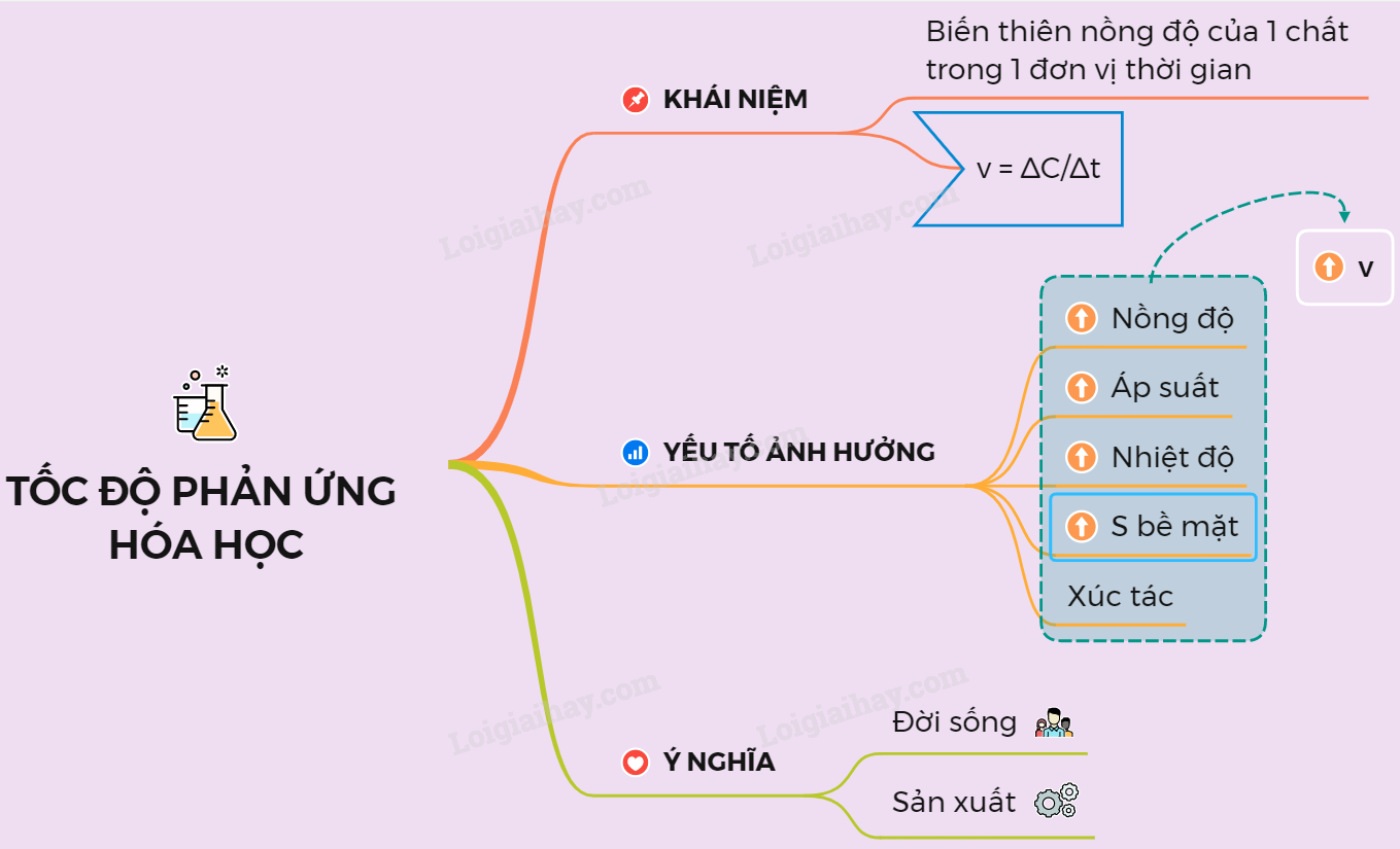 Tốc độ phản ứng được xác định bởi độ biến thiên Gallery 1