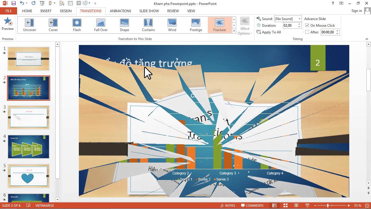 Hiệu ứng PowerPoint đẹp: Tạo bài thuyết trình ấn tượng