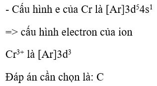 Cấu hình electron của ion Cr3+ Gallery 1