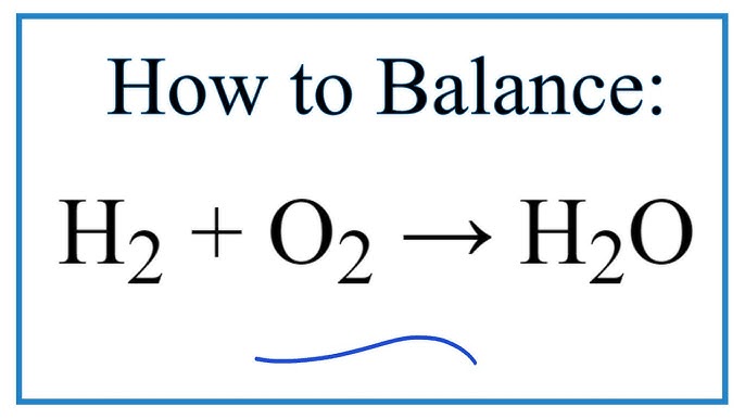H2 O2 H2O Balanced Gallery 1