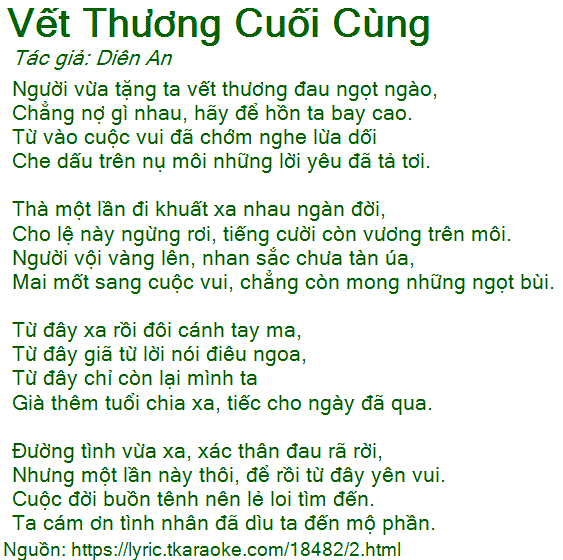 Vết Thương Cuối Cùng Gallery 1