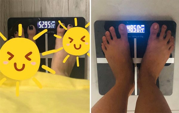 Hình ảnh cân nặng 53kg