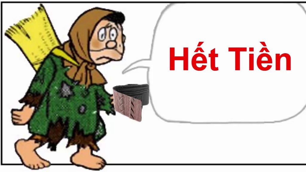 Hình ảnh hết tiền hài hước