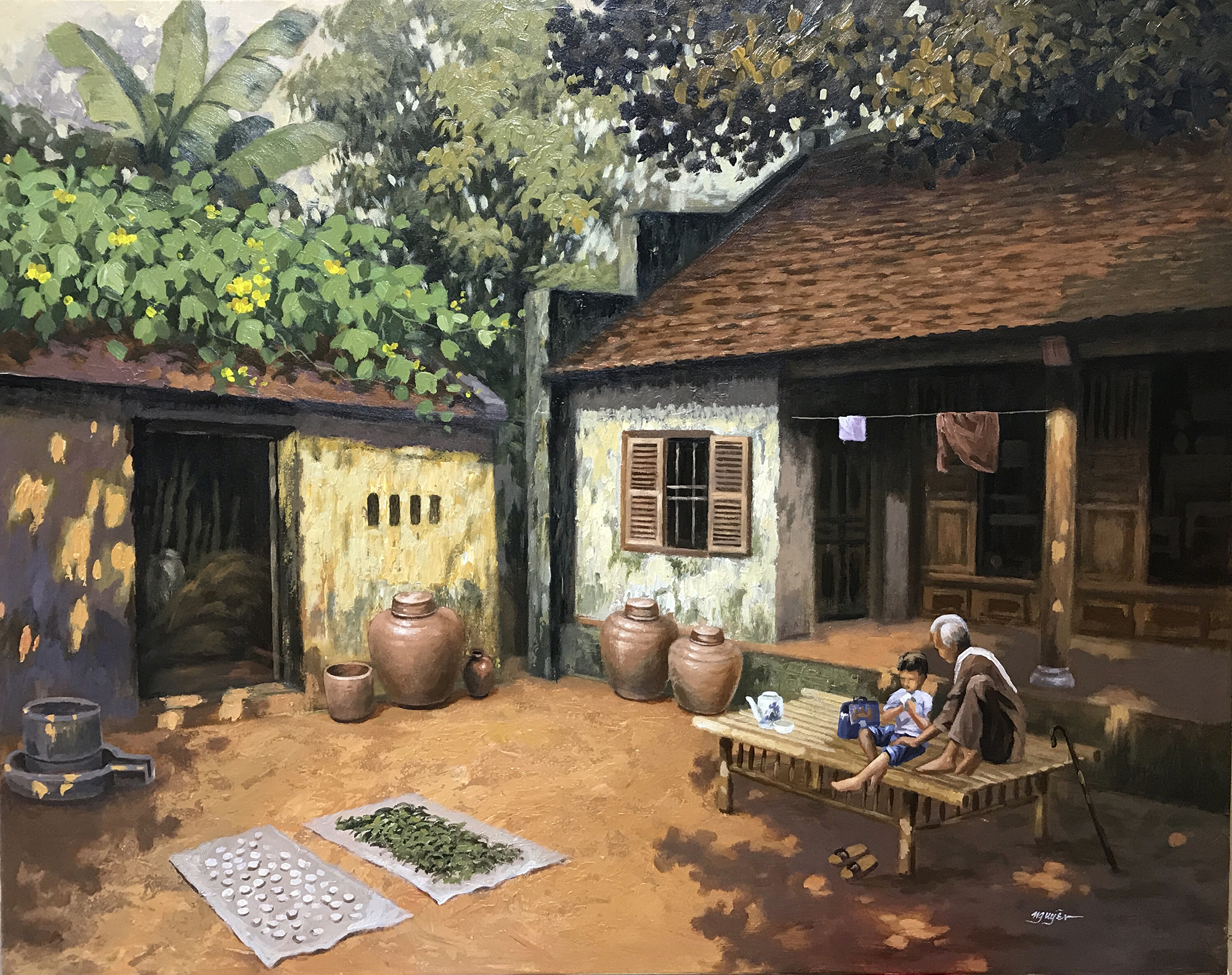 Tình Nồng Thắm Xuyên Qua Bao Mái Tranh Gallery 2