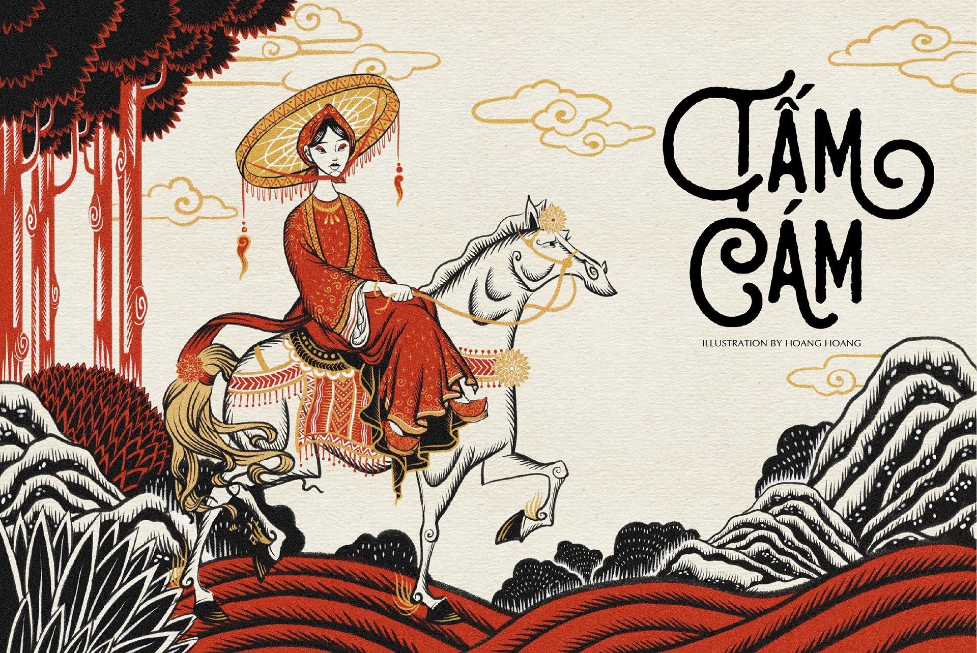 Minh họa truyện cổ tích Tấm Cám Gallery 1