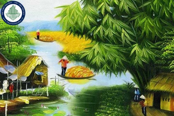 Tình cảm đối với quê hương của chàng trai được thể hiện như thế nào trong bài thơ Chân quê? Gallery 1