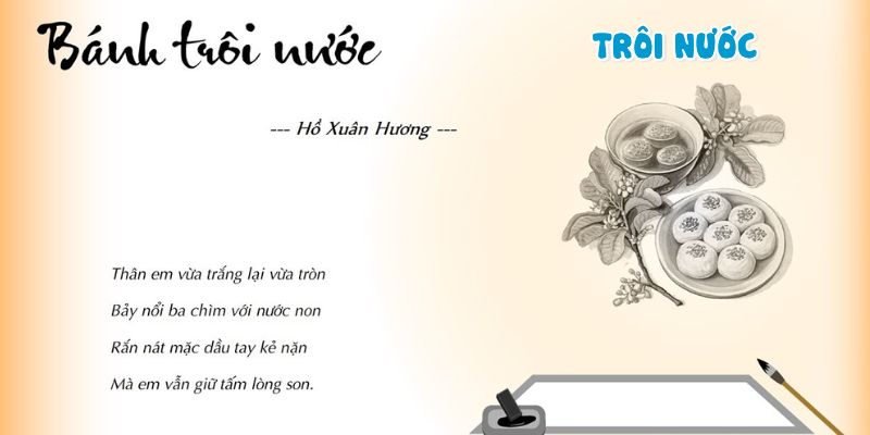 Phân tích bài thơ Bánh trôi nước ngắn Gallery 1