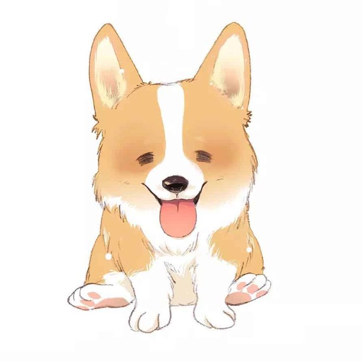 Hình Con Chó Hoạt Hình Dễ Thương