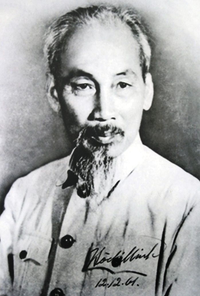 Hình ảnh Chủ tịch Hồ Chí Minh