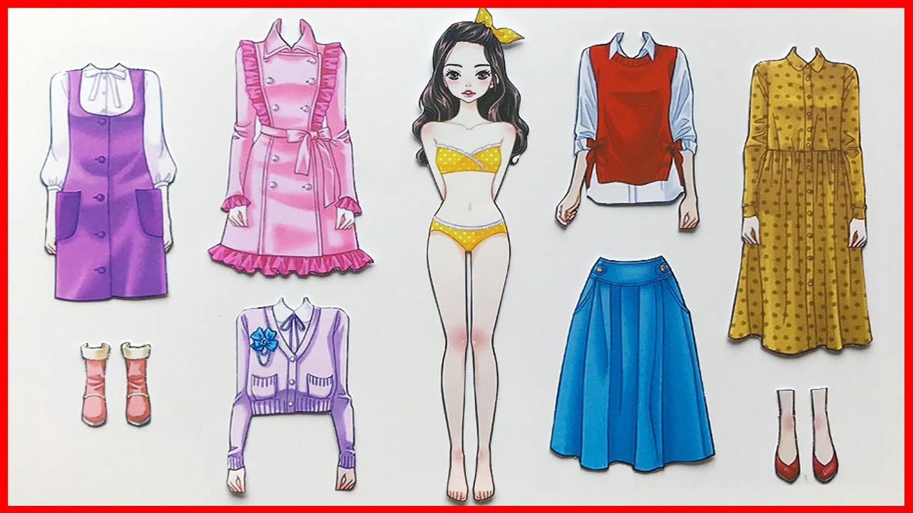 Hình Dán Búp Bê Giấy: Thế Giới Ngọt Ngào Trong Tầm Tay Bạn