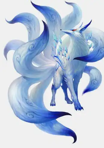 Hình Hồ Ly 9 Đuôi