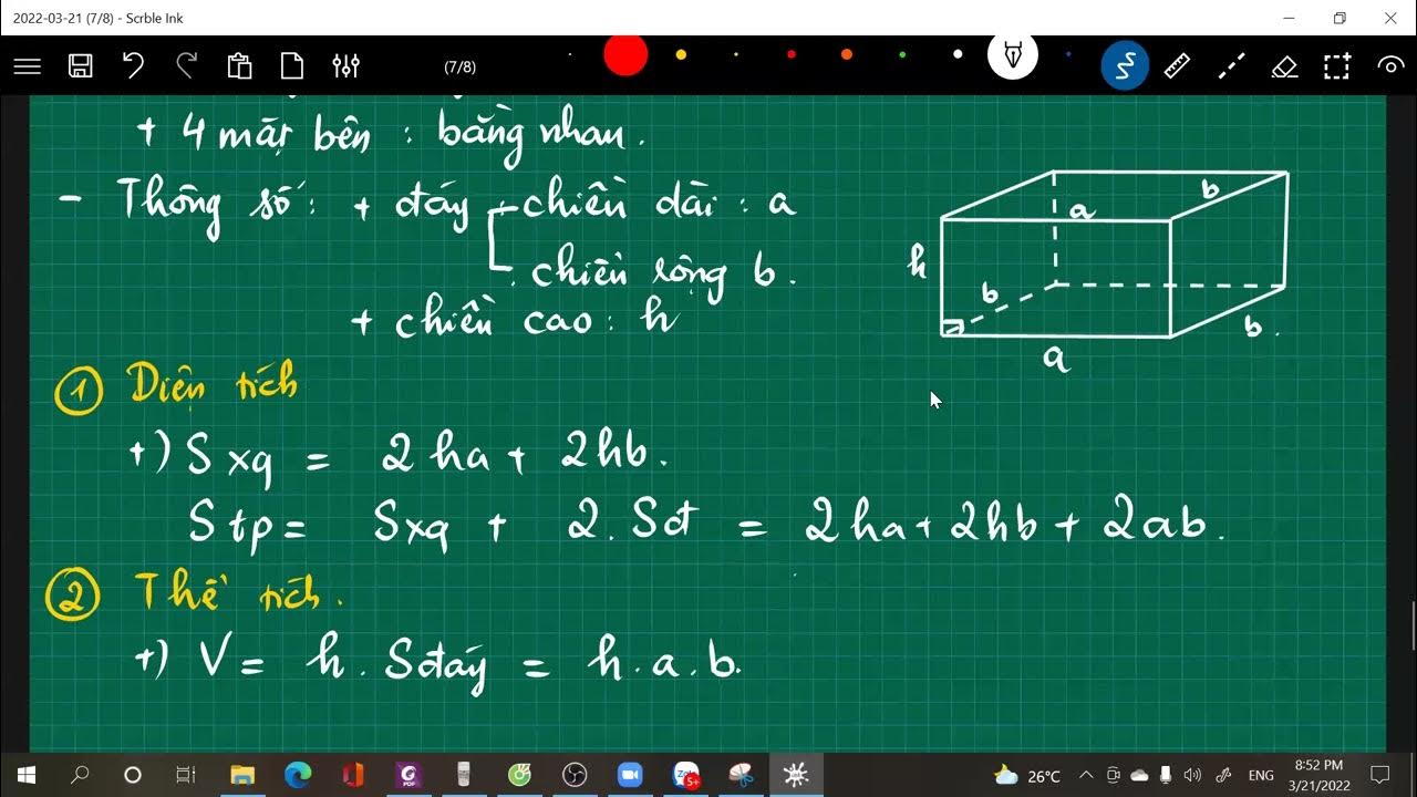 Công thức tính hình không gian lớp 9 Gallery 2