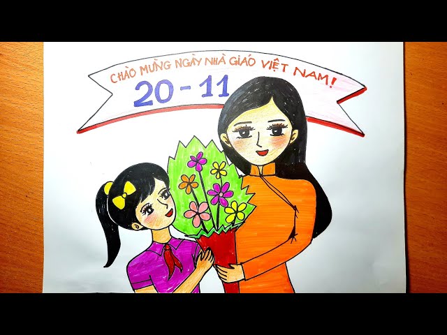 Hình Vẽ 20 Tháng 11: Tuyển Tập Ý Tưởng Đẹp Và Dễ Thương